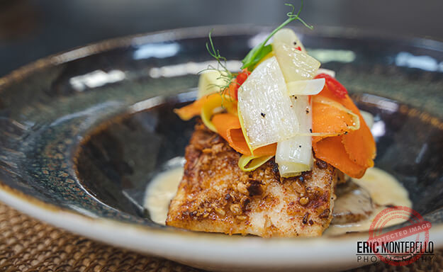 crusted grouper