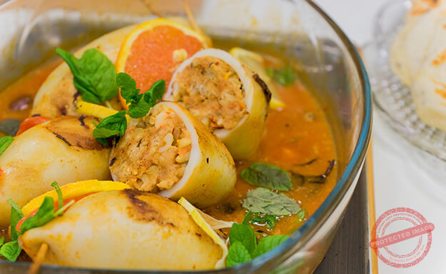 stuffed calamari
