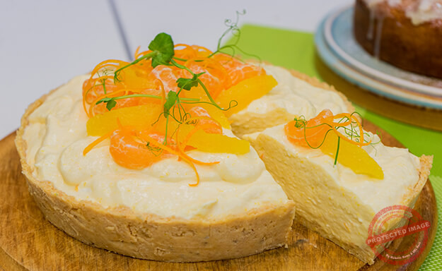 citrus cheesecake