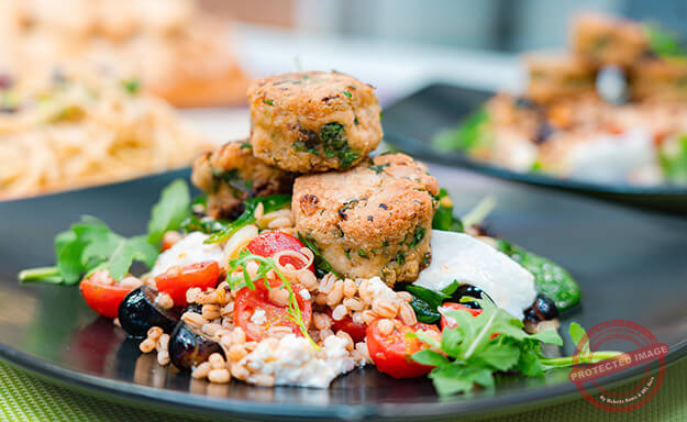 chickpea patties