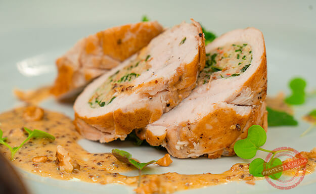chicken and prawn
