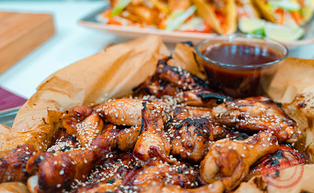 sticky wings