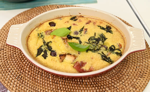 crustless quiche