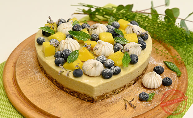 mango mousse cake
