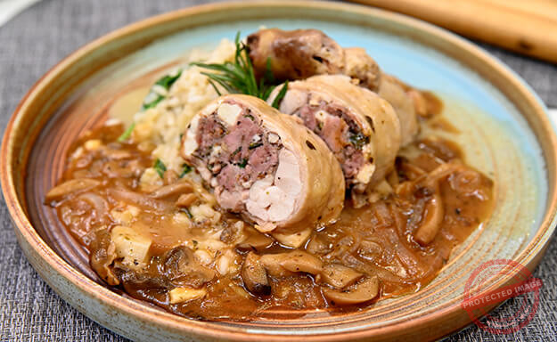 stuffed chicken legs