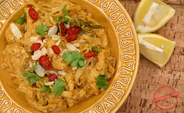 asian coconut noodles