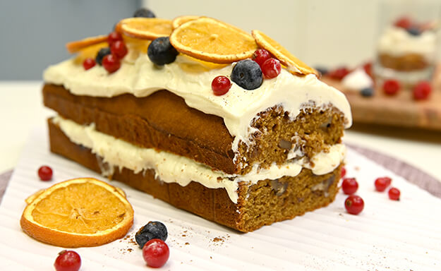 spiced pumpkin cake