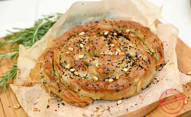 spinach and feta chesse spiral