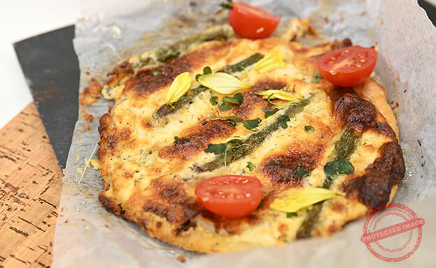 asparagus tarts