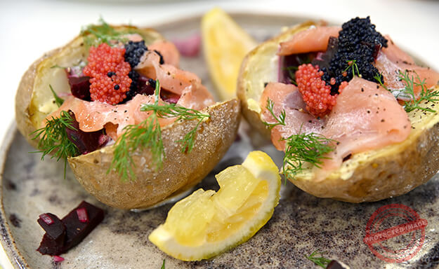 baked potatoes