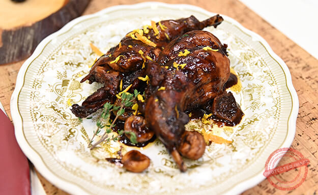 braised rabbit