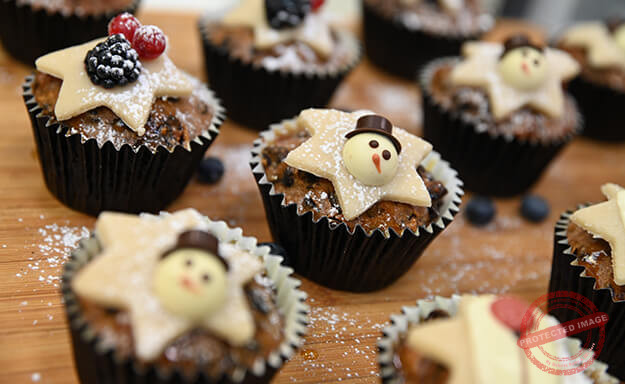 christmas muffins