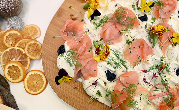 salmon board
