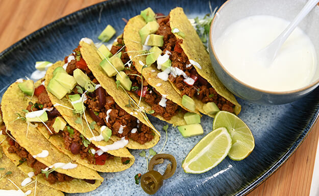 vegetarian tacos