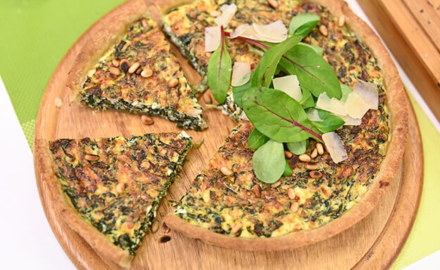 spinach and ricotta tart
