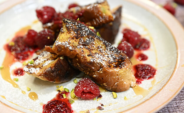 sweet brioche french toast