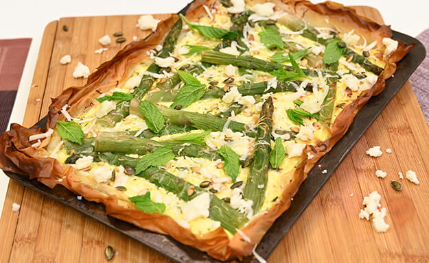 asparagus tart