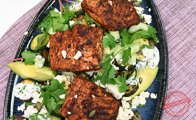 salmon salad