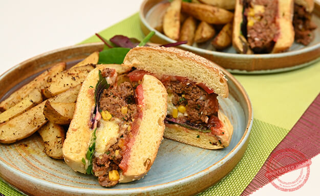 taco beef burger